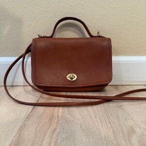Vintage Coach Cross Body Bag